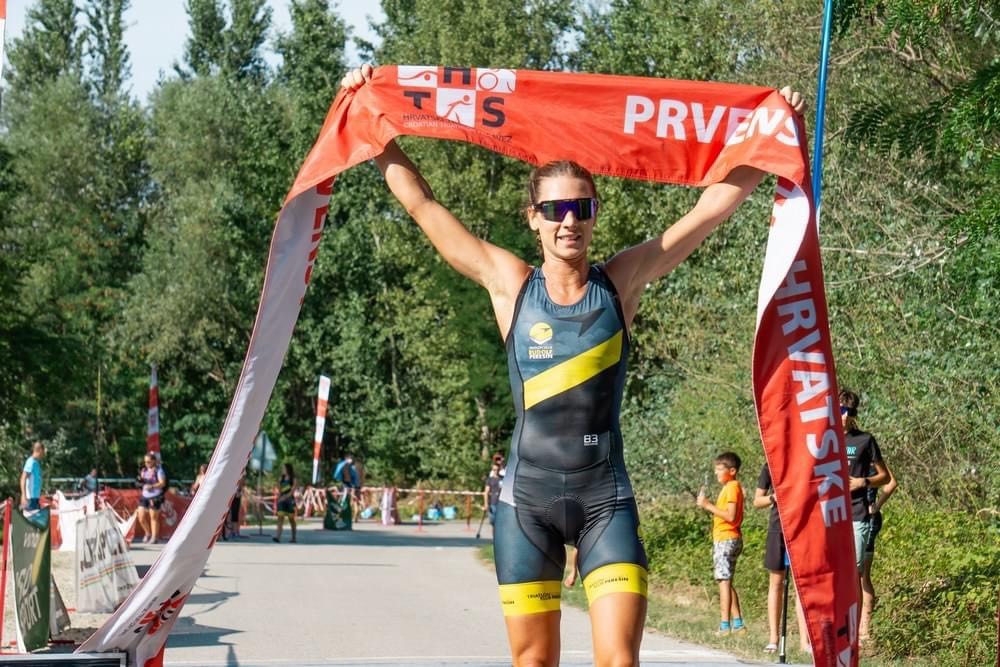 Marija Lukina  apsolutna prvakinja Hrvatske u sprint triatlonu za 2024. godinu te ukupna pobjednica Hrvatske triatlon lige 